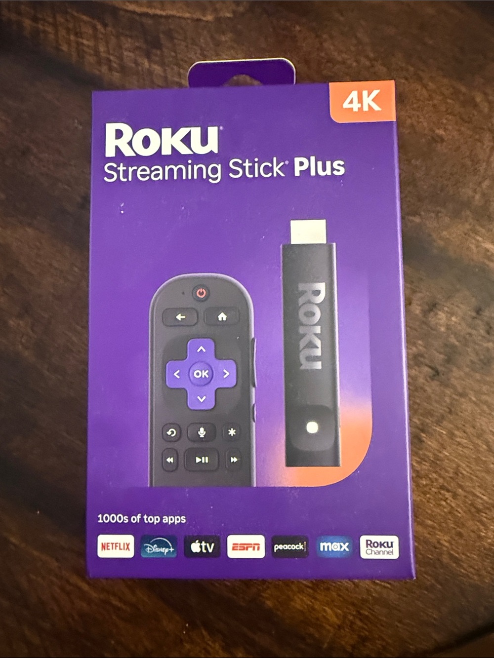 Roku Streaming Stick Plus in Black